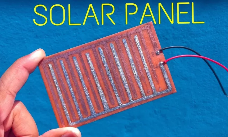 How To Make Solar Cell Panels