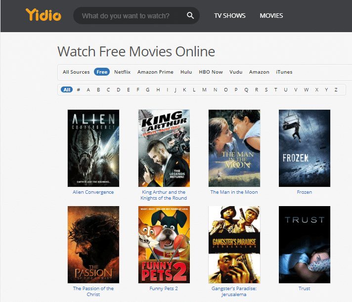 download free movies website