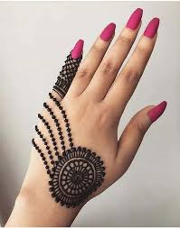 Black Mehndi Designs
