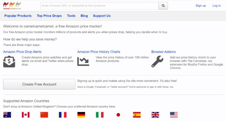 amazon price tracking