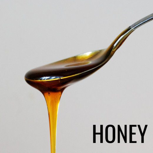 Honey also helps draw moisture out of the environment to keep skin hydrated.