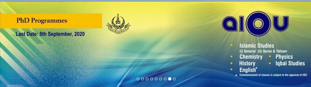 AIOU Admissions