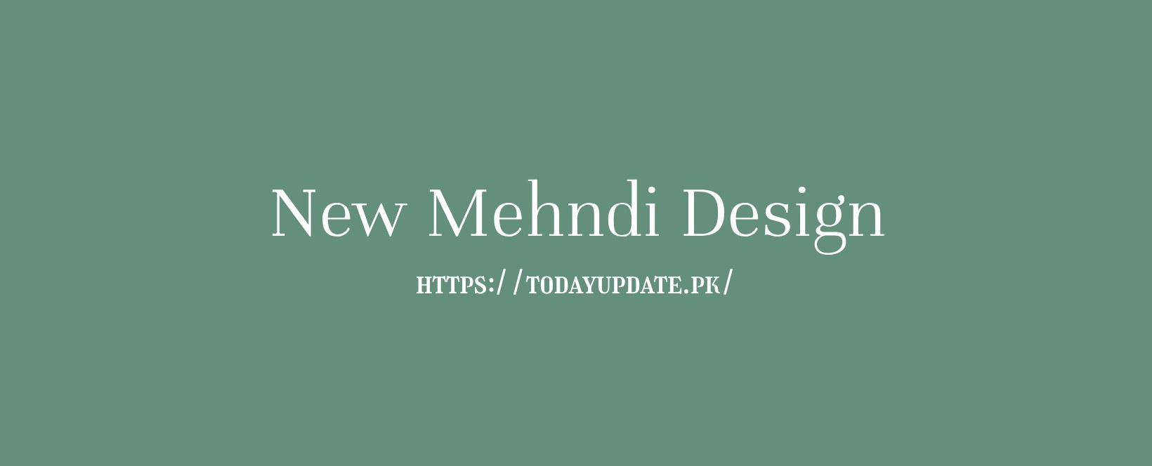 Mehndi Designs 2024