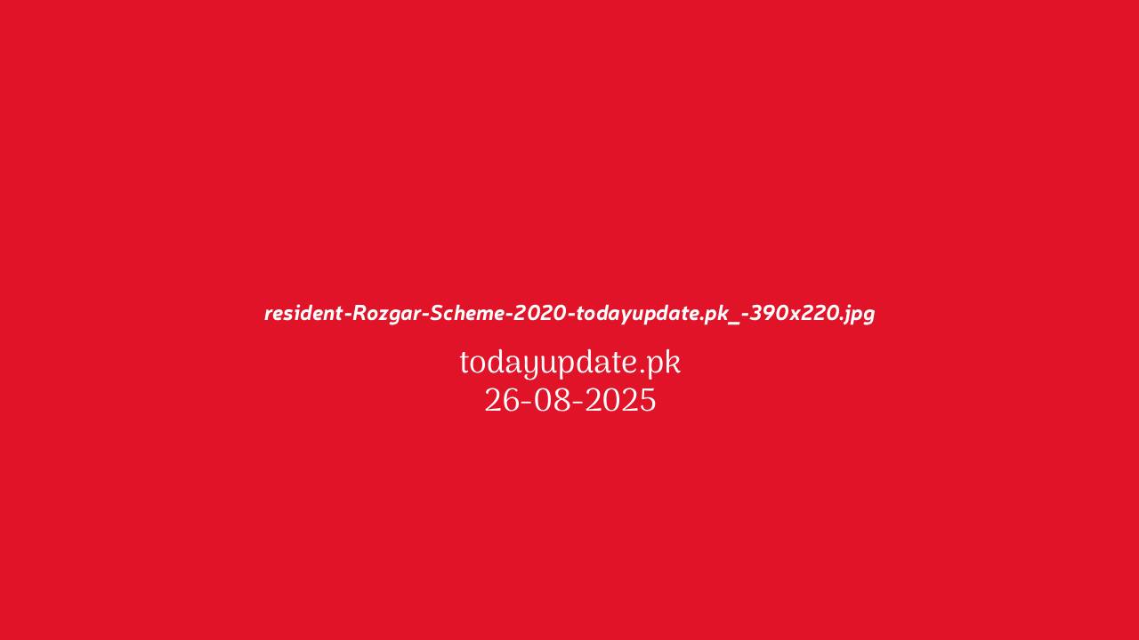 President Rozgar scheme 2020
