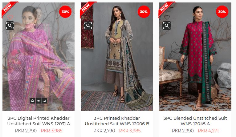 Gul Ahmed Winter Sale Connection 2024