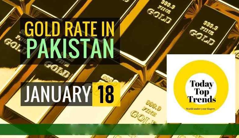 Gold Rate In Pakistan Today, 18th January 2022