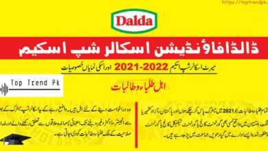 Dalda Foundation Scholarship Program 2022