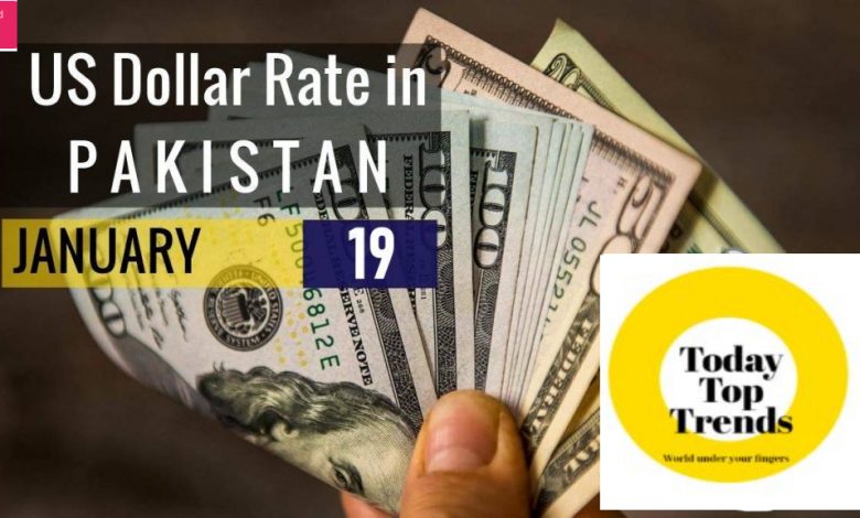 Dollar Rate in Pakistan 19 January 2022