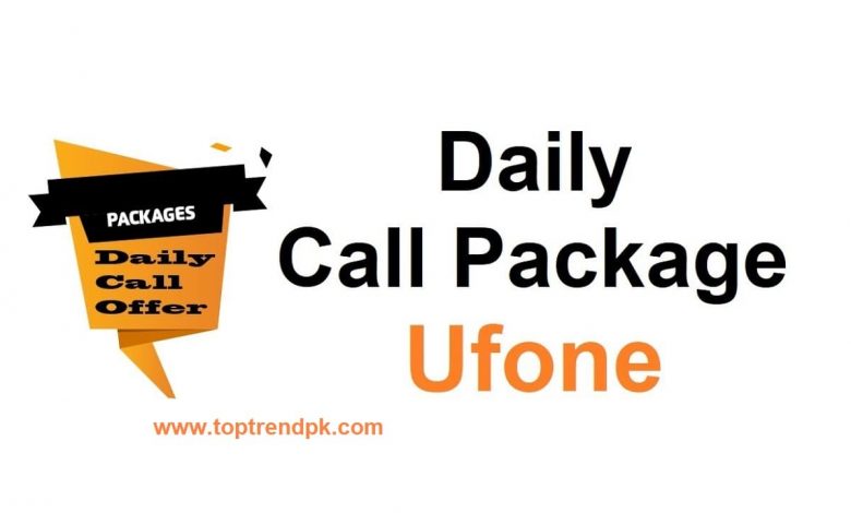Ufone Call Packages 2022