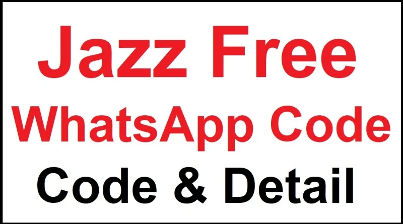 Jazz Free WhatsApp Code 2023