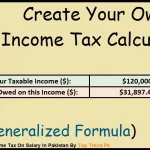 How To Calculate Income Tax On Salary In Pakistan
