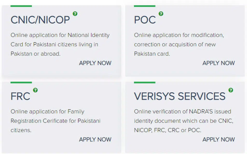 Check CNIC Number Bio Data Online 2024