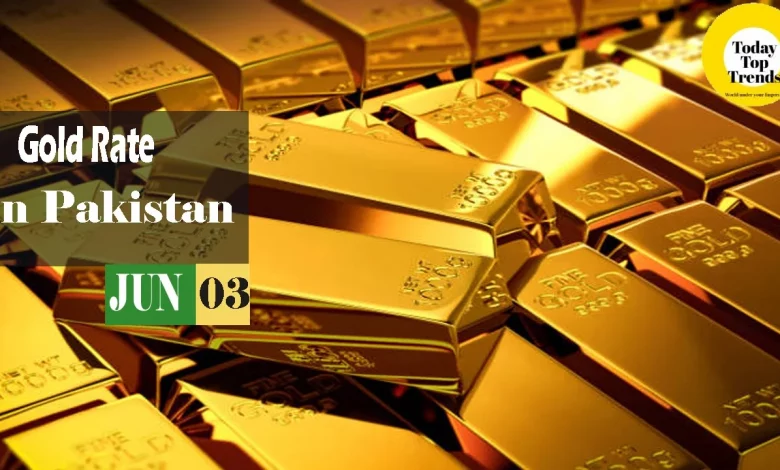 Gold Rate in Pakistan Today 3 June 2022