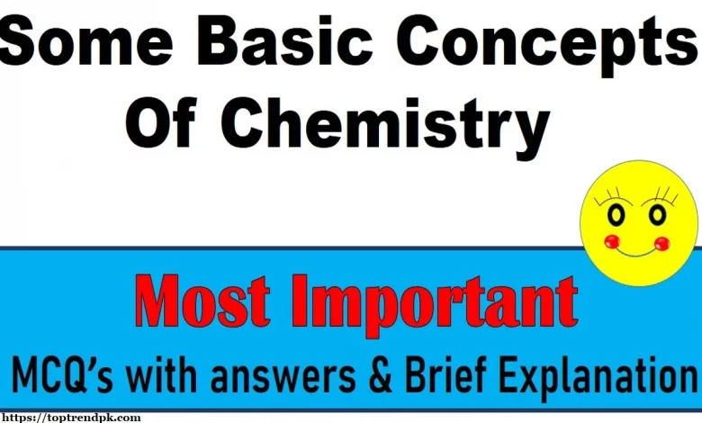Chemistry Mcqs With Answers