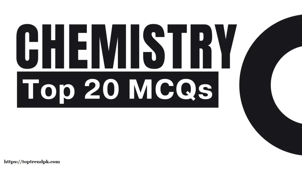 Chemistry Mcqs With Answers