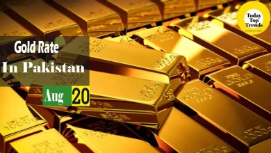 Today's gold rates in Pakistan