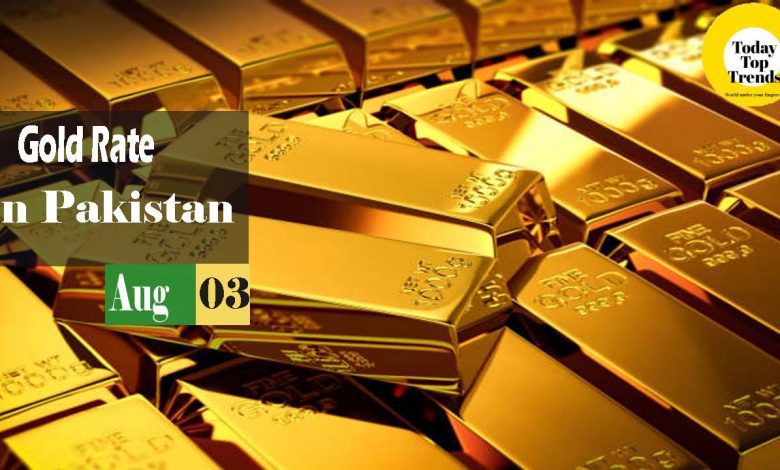 Gold Rate in Pakistan Today 3 August 2022