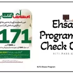 8171 Ehsaas Tracking Pass Gov Pk