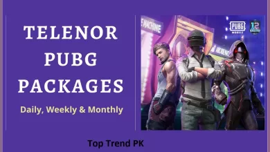 Telenor PUBG Package Monthly Code