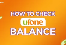 Ufone Balance Check Code