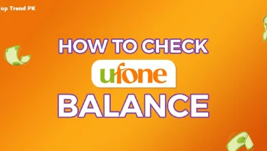 Ufone Balance Check Code