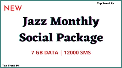 Jazz Monthly WhatsApp Package 7GB