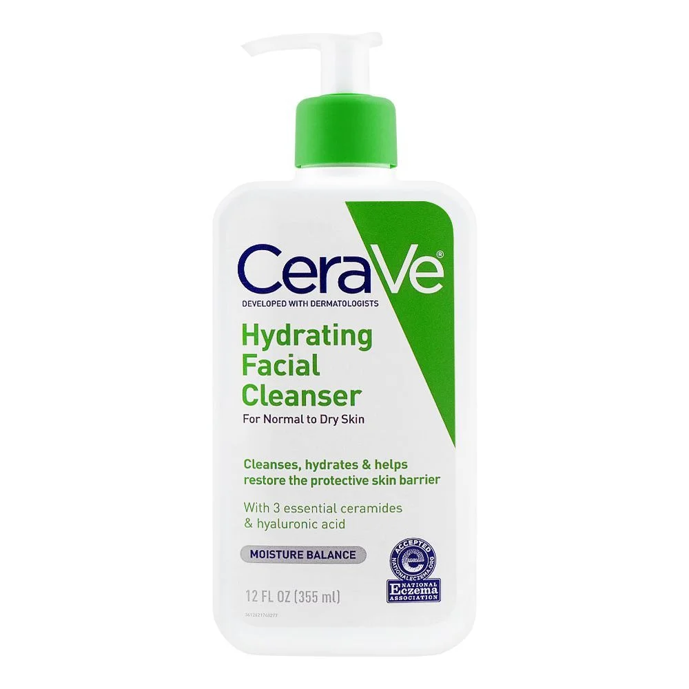 CeraVe Hydrating Facial Cleanser: Best Face Wash for Dry Skin Female in Pakistan