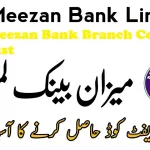 Meezan Bank Branch Code List