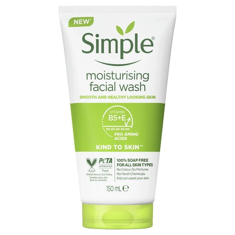 Simple Kind to Skin Moisturizing Facial Wash