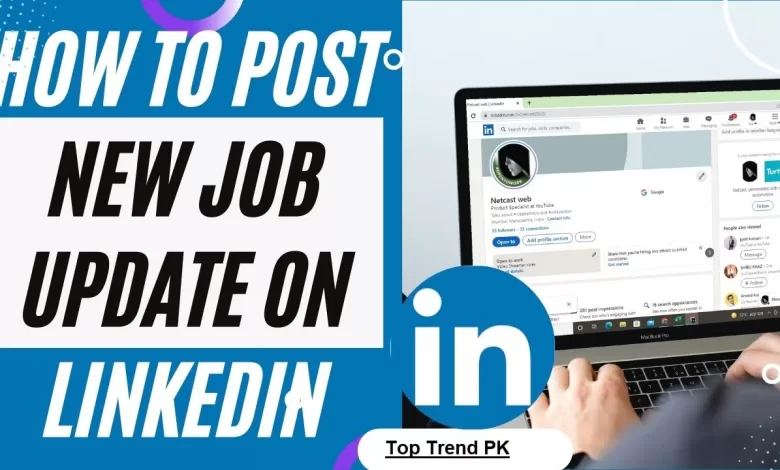 Post A Job On LinkedIn