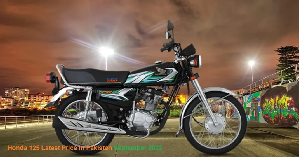 Honda 125 Latest Price In Pakistan September 2023