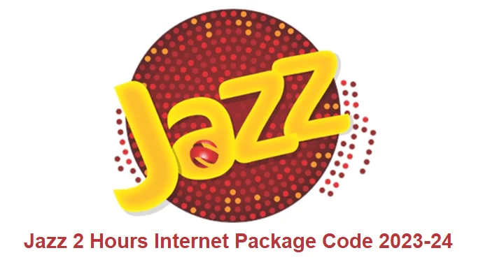 Jazz 2 Hour Internet Package Code
