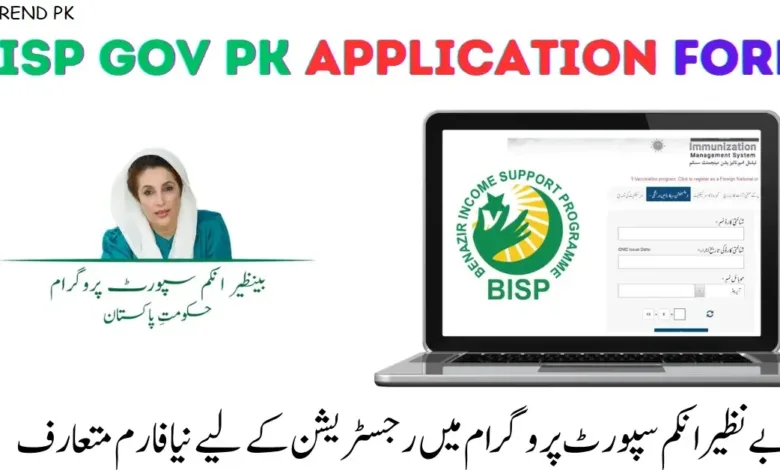 Apply for BISP benefits with ease! Image guides you through the new registration form for 2024. Complete details and process included.