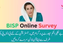 Latest News and Updates: Pakistanis actively participating in the BISP Online Survey for Registration New Update 2024.