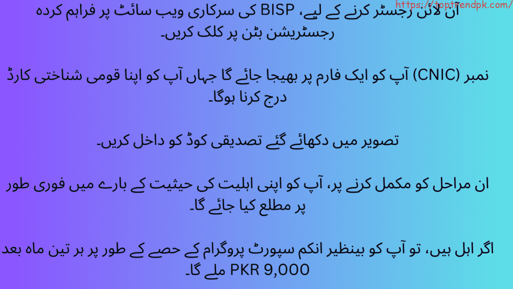 BISP Balance Check
