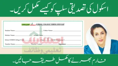 Benazir Taleemi Wazaif New Payment