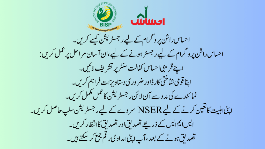 What is 10500 Ehsaas Rashan Program?