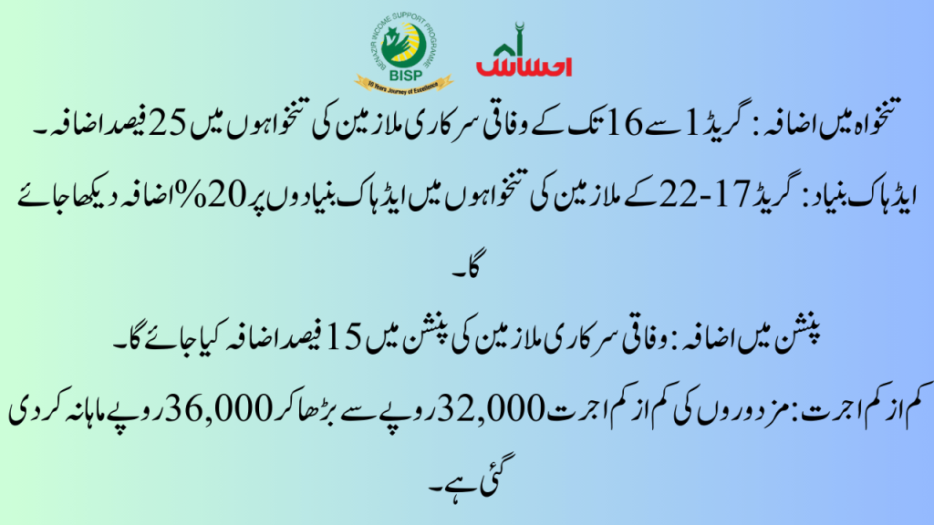 Key Highlights of Salary and Pension Increases