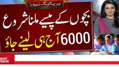 BISP Taleemi Wazaif 6000 New Payment update