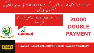 How Can I Collect a 21,000 PKR Double Payment from BISP?